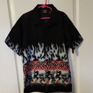 Vintage Kids No Contest Button-Up